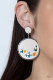 Paparazzi "Embroidered Gardens" Multi Post Earrings Paparazzi Jewelry
