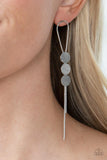 Paparazzi "Bolo Beam" Silver Post Earrings Paparazzi Jewelry
