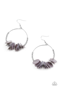 Paparazzi "Caribbean Cocktail" Silver Earrings Paparazzi Jewelry
