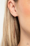 Paparazzi "Mixed Metal Mecca" Copper Necklace & Earring Set Paparazzi Jewelry