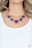 Paparazzi "Meadow Wedding" Purple Necklace & Earring Set Paparazzi Jewelry