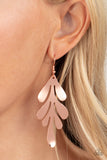 Paparazzi "A FROND Farewell" Copper Earrings Paparazzi Jewelry