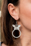Paparazzi "Paradise Found" White Earrings Paparazzi Jewelry