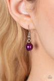 Paparazzi "The Top TENACIOUS" Purple Necklace & Earring Set Paparazzi Jewelry