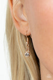 Paparazzi "Botanical Bling" Rose Gold Necklace & Earring Set Paparazzi Jewelry