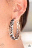 Paparazzi "Garden for Two" Silver Fashion Fix Earrings Paparazzi Jewelry