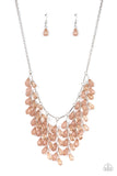 Paparazzi "Garden Fairytale" Brown Necklace & Earring Set Paparazzi Jewelry