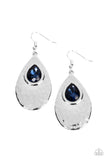Paparazzi "Tranquil Trove" Blue Earrings Paparazzi Jewelry