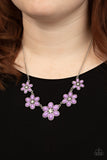 Paparazzi "Prairie Party" Purple Necklace & Earring Set Paparazzi Jewelry
