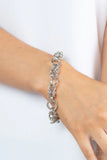Paparazzi "Big City Chic" Silver Bracelet Paparazzi Jewelry