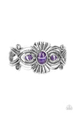 Paparazzi "Rural Rumination" Purple Bracelet Paparazzi Jewelry