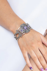 Paparazzi "Rural Rumination" Purple Bracelet Paparazzi Jewelry