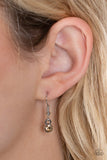 Paparazzi "Seasonal Sophistication" Brown Necklace & Earring Set Paparazzi Jewelry