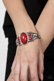 Paparazzi "A Touch Of Tiki" Red Bracelet Paparazzi Jewelry