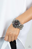 Paparazzi "Botanical Bravado" Purple Bracelet Paparazzi Jewelry