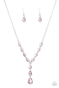 Paparazzi "Park Avenue A-Lister" Pink Necklace & Earring Set Paparazzi Jewelry