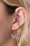 Paparazzi "Flutter Love" Pink Necklace & Earring Paparazzi Jewelry