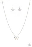Paparazzi "Flutter Love" Multi Oil Spill Necklace & Earring Paparazzi Jewelry