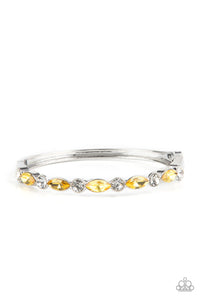 Paparazzi "Petitely Powerhouse" Yellow Bracelet Paparazzi Jewelry