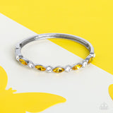 Paparazzi "Petitely Powerhouse" Yellow Bracelet Paparazzi Jewelry