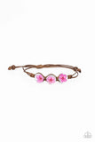 Paparazzi "Prairie Persuasion" Pink Urban Bracelet Paparazzi Jewelry
