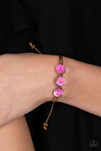 Paparazzi "Prairie Persuasion" Pink Urban Bracelet Paparazzi Jewelry