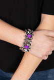 Paparazzi "A Perfect TENACIOUS" Purple Bracelet Paparazzi Jewelry
