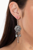 Paparazzi "Dreamcatcher Delight" White Earrings Paparazzi Jewelry