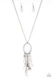 Paparazzi "Whimsical Wishes" White Necklace & Earring Set Paparazzi Jewelry