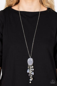 Paparazzi "Whimsical Wishes" Silver Necklace & Earring Set Paparazzi Jewelry