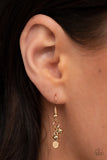 Paparazzi "Sassy Super Nova" Gold Necklace & Earring Set Paparazzi Jewelry