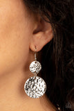 Paparazzi "Grounded Glamour" Blue Necklace & Earring Set Paparazzi Jewelry