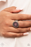 Paparazzi "Grove Trove" Purple Fashion Fix Ring Paparazzi Jewelry