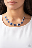 Paparazzi "Too Good to BEAM True" Blue Necklace & Earring Set Paparazzi Jewelry