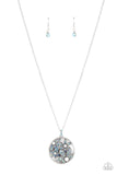 Paparazzi "Glade Glamour" Blue Necklace & Earring Set Paparazzi Jewelry