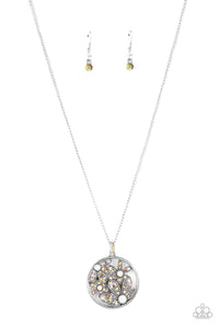 Paparazzi "Glade Glamour" Orange Necklace & Earring Set Paparazzi Jewelry