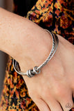 Paparazzi "Bauble Bash" Silver Fashion Fix Bracelet Paparazzi Jewelry