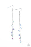 Paparazzi "Extended Eloquence" Blue Earrings Paparazzi Jewelry