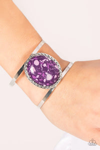 Paparazzi "Tantalizingly Terrazzo" Purple Bracelet Paparazzi Jewelry