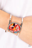 Paparazzi "Tantalizingly Terrazzo" Red Bracelet Paparazzi Jewelry