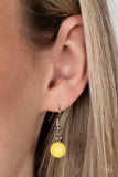 Paparazzi "Popping Promenade" Yellow Necklace & Earring Set Paparazzi Jewelry