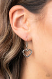 Paparazzi "Fashionable Flirt" Black Necklace & Earring Set Paparazzi Jewelry
