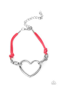 Paparazzi "Flirty Flavour" Pink Bracelet Paparazzi Jewelry
