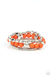 Paparazzi "Tour de Tourist" Orange Bracelet Paparazzi Jewelry