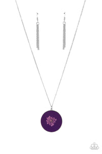 Paparazzi "Prairie Picnic" Purple Necklace & Earring Set Paparazzi Jewelry
