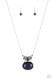 Paparazzi "One DAYDREAM At A Time" Blue Necklace & Earring Set Paparazzi Jewelry