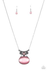 Paparazzi "One DAYDREAM At A Time" Pink Necklace & Earring Set Paparazzi Jewelry