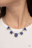 Paparazzi "Posh Party Avenue" Blue Necklace & Earring Set Paparazzi Jewelry