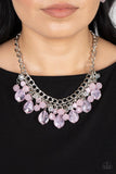 Paparazzi "Beachside Dance" Pink Necklace & Earring Set Paparazzi Jewelry