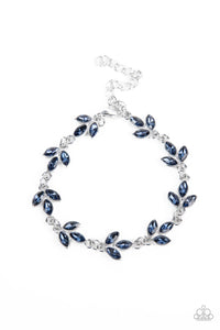 Paparazzi "Gala Garland" Blue Bracelet Paparazzi Jewelry
